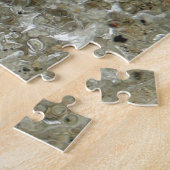 Gletschereis Abstrakte Naturstruktur Puzzle (Seite)