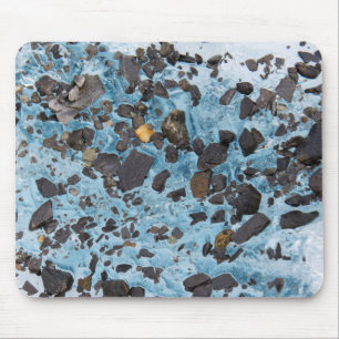 Gletschereis mit einem Speck Gold - Gletscher Mousepad