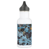 Gletschereis mit einem Spritzer Gold - Gletscher Trinkflasche (Links)