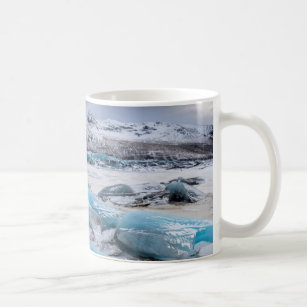 Gletschereislandschaft, Island Kaffeetasse