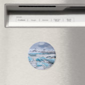 Gletschereislandschaft, Island Magnet (In Situ (Geschirrspüler))