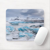 Gletschereislandschaft, Island Mousepad (Mit Mouse)