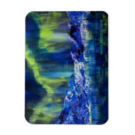 Gletscherflecken Magnet