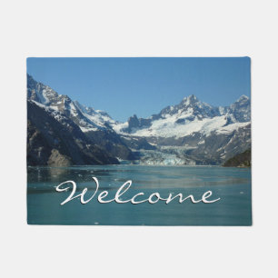 Gletschergewässer von Alaska Gefüttert Fußmatte