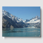 Gletschergewässer von Alaska Gefüttert Gästebuch (Vorderseite)