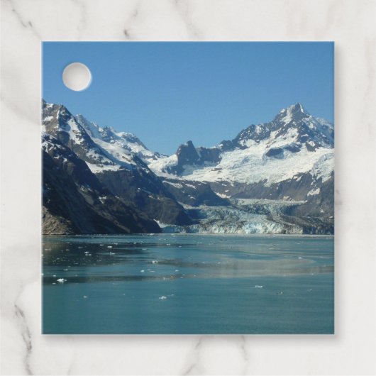 Gletschergewässer von Alaska Gefüttert Geschenkanhänger (Vorderseite)