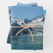 Gletschergewässer von Alaska Gefüttert Geschenkpapier Set (Beispiel)