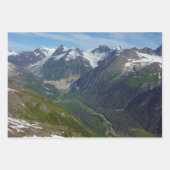 Gletschergewässer von Alaska Gefüttert Geschenkpapier Set (Vorderseite 3)