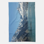Gletschergewässer von Alaska Gefüttert Geschirrtuch (Vertikal)