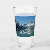 Gletschergewässer von Alaska Gefüttert Glas (Vorderseite)