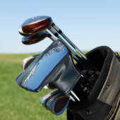 Gletschergewässer von Alaska Gefüttert Golf Headcover (In Situ)