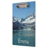 Gletschergewässer von Alaska Gefüttert Klemmbrett (Links)