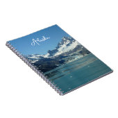 Gletschergewässer von Alaska Gefüttert Notizblock (Rechte Seite)