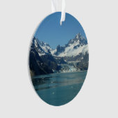 Gletschergewässer von Alaska Gefüttert Ornament (Vorderseite)