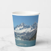 Gletschergewässer von Alaska Gefüttert Pappbecher (Rückseite)