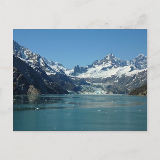 Gletschergewässer von Alaska Gefüttert Postkarte (Vorderseite)