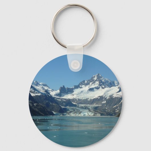 Gletschergewässer von Alaska Gefüttert Schlüsselanhänger (Vorderseite)