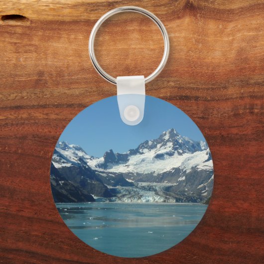 Gletschergewässer von Alaska Gefüttert Schlüsselanhänger (Rückseite)