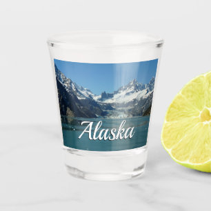 Gletschergewässer von Alaska Gefüttert Schnapsglas