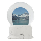 Gletschergewässer von Alaska Gefüttert Schneekugel (Rückseite)