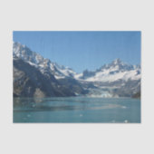 Gletschergewässer von Alaska Gefüttert Seidenpapier (Vorderseite)