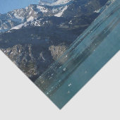 Gletschergewässer von Alaska Gefüttert Seidenpapier (Ausschnitt)