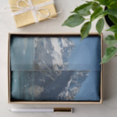 Gletschergewässer von Alaska Gefüttert Seidenpapier (Geschenk)