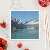 Gletschergewässer von Alaska Gefüttert Serviette (Beispiel)