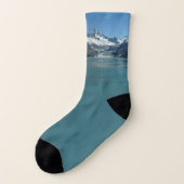 Gletschergewässer von Alaska Gefüttert Socken (Links - Außen)