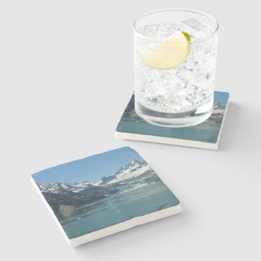 Gletschergewässer von Alaska Gefüttert Steinuntersetzer (Seitenansicht)