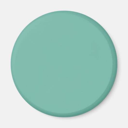 Gletschergrün 6FB7A8 Farbe - Option zum Hinzufügen Magnet (Vorne)