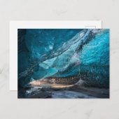 Gletscherhöhle | Nationalpark Vatnajoekull, Island Postkarte (Vorne/Hinten)