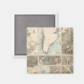 Gletscherkar te - Glacier Atlas Map Magnet (Vorderseite/Rückseite)