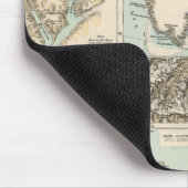 Gletscherkar te - Glacier Atlas Map Mousepad (Ecke)