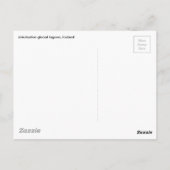 Gletscherlagune Jokulsarlon, Island Postkarte (Rückseite)