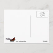 Gletschermelt auf dem Rainier Postkarte (Rückseite)