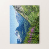 Gletscherpark-Blumen Puzzle (Vertikal)