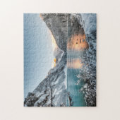 Gletscherpark Winter Puzzle (Vertikal)