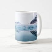 Gletscherreflektionen, Norwegen Kaffeetasse (VorderseiteRechts)
