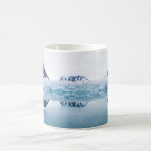 Gletscherreflektionen, Norwegen Kaffeetasse (Mittel)
