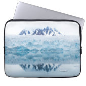 Gletscherreflektionen, Norwegen Laptopschutzhülle (Vorderseite)