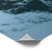 Gletscherreflektionen, Norwegen Poster (Ecke)