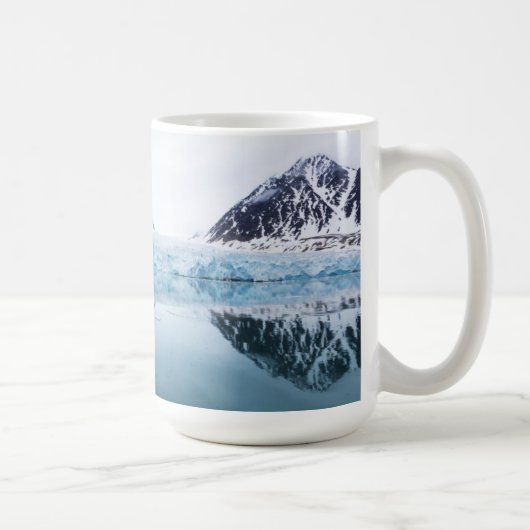 Gletscherreflexionen, Norwegen Kaffeetasse (Rechts)