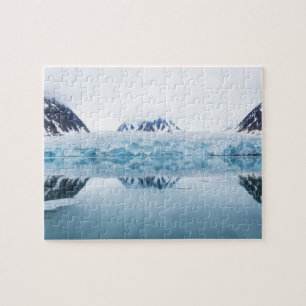 Gletscherreflexionen, Norwegen Puzzle