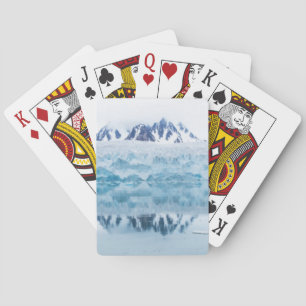Gletscherreflexionen, Norwegen Spielkarten