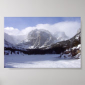 Gletscherschlucht Poster (Vorne)