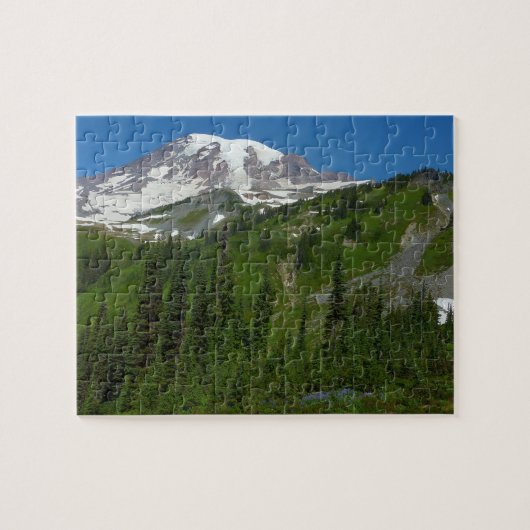 Gletscherschmelze am Mount Rainier Puzzle (Horizontal)