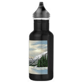 Gletscherschnee Edelstahlflasche (Rechts)