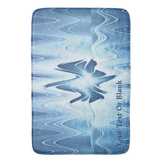 Gletschersee Badematte (Vorderseite Vertikal)