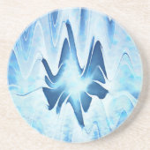 Gletschersee Getränkeuntersetzer (Vorne)